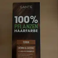 SANTE NATURKOSMETIK - Terra henna & cassia - 100% Pflanzen haarfarbe