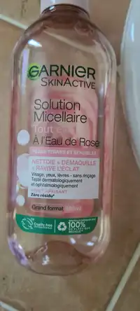 GARNIER - Skinactive - Solution micellaire tout en 1 à l'eau de rose
