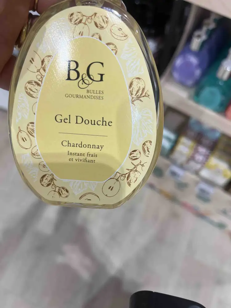 BULLES ET GOURMANDISES - Gel douche chardonnay