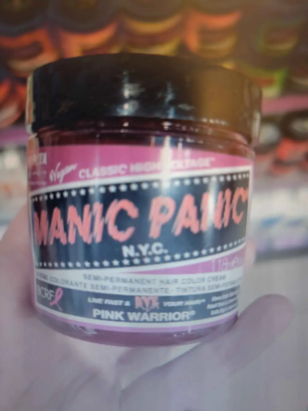 MANIC PANIC - Crème colorante semi-permanente pink warrior