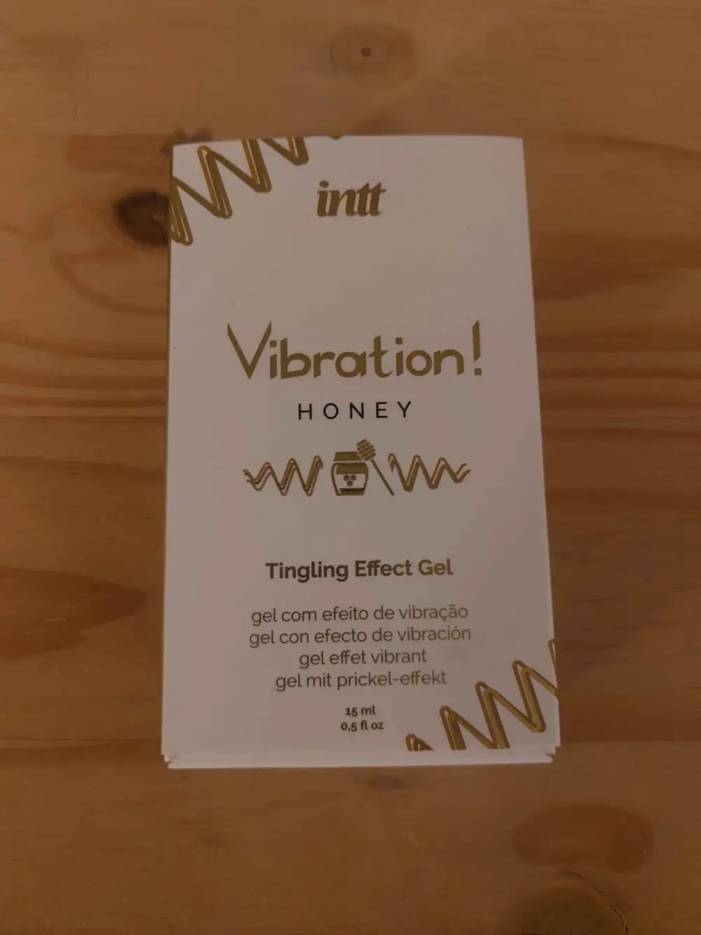 INTT - Vibration Honey wow - Tingling effect gel