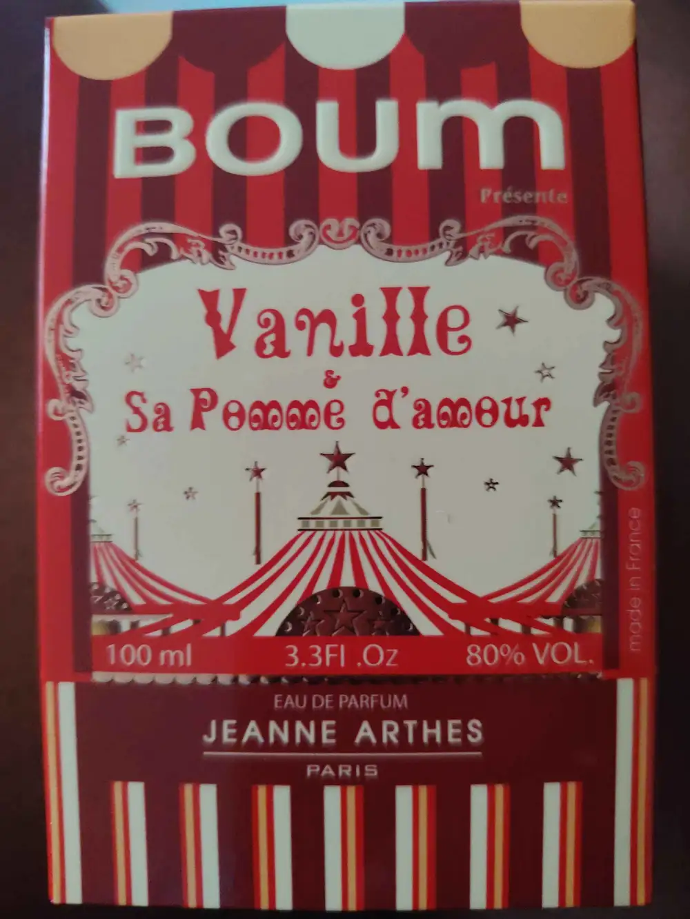 JEANNE ARTHES - Boum vanille pomme d'amour - Eau de parfum