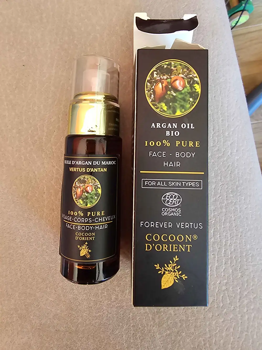 COCOON D'ORIENT - Argan oil bio 100% pure 