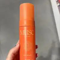 MUSC INTIME - Hot peach - Mousse nettoyante intime