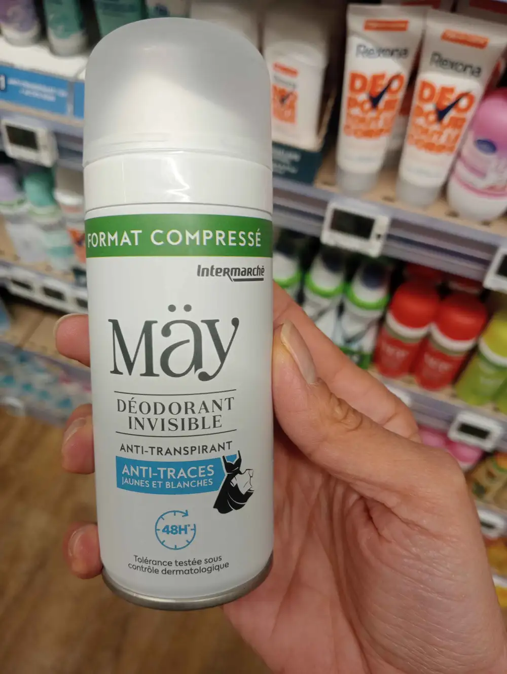 INTERMARCHÉ - Mäy - Déodorant invisible 48h