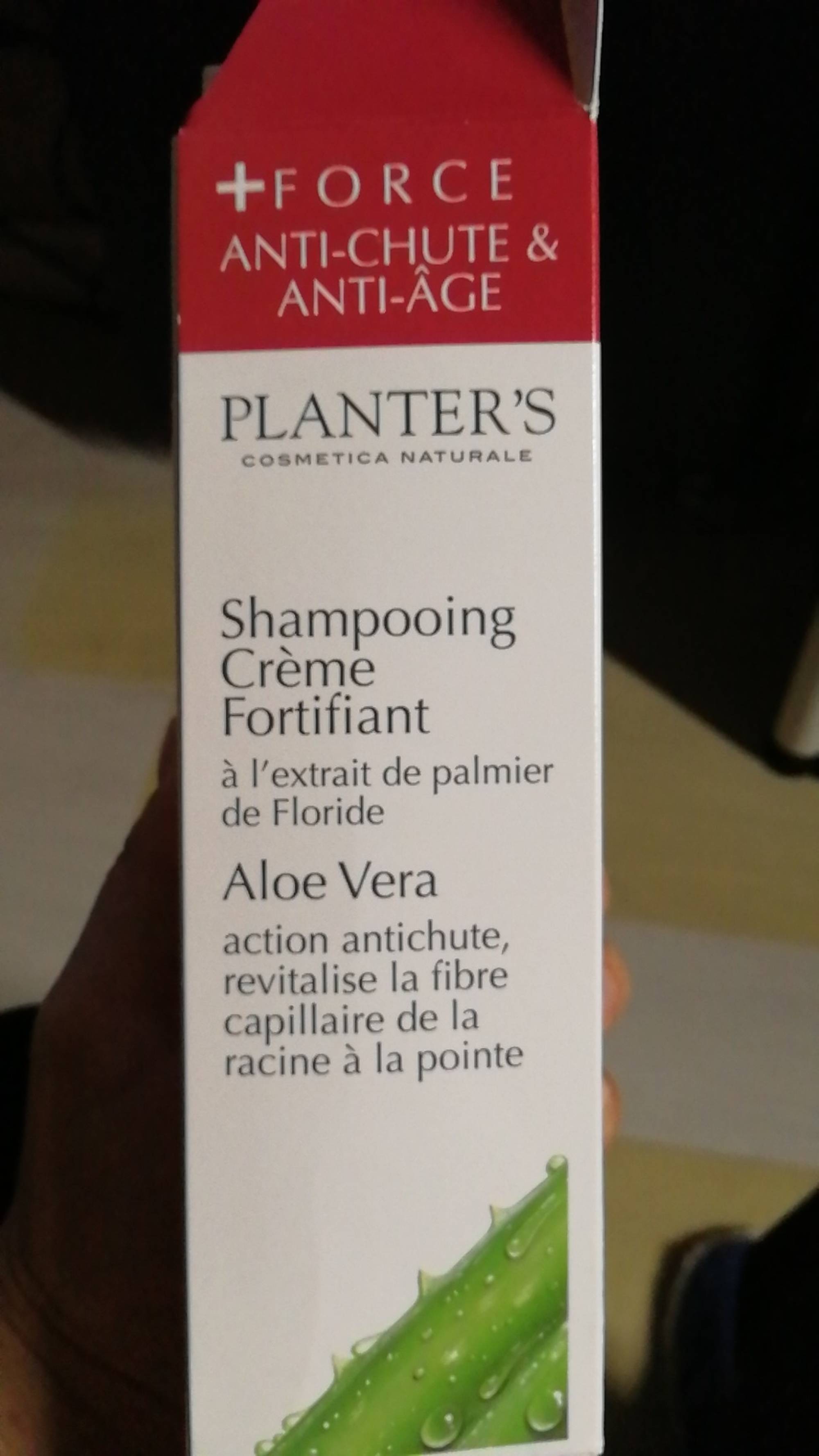 PLANTER'S - Shampooing crème fortifiant aloe vera