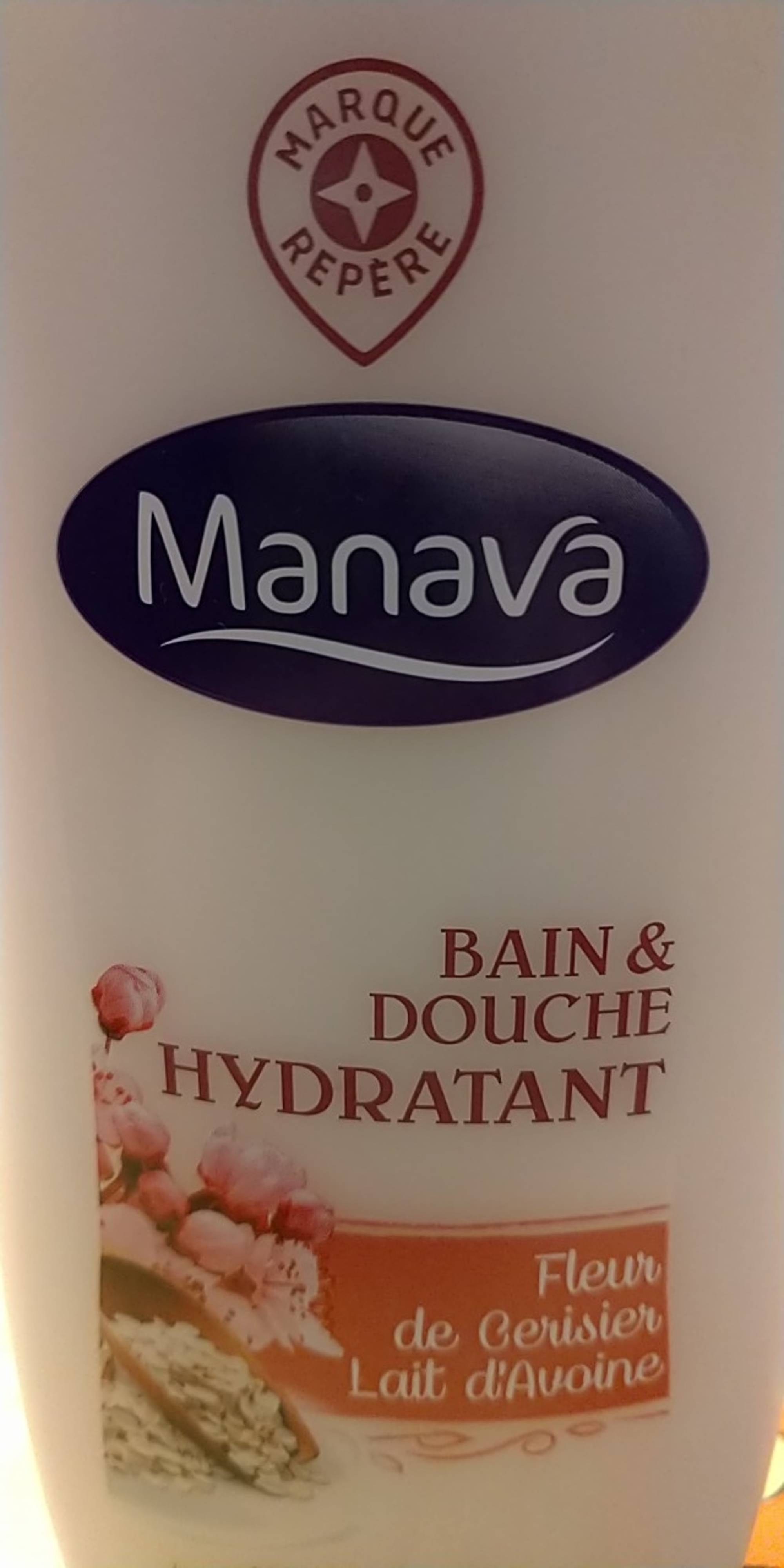 MARQUE REPÈRE - Manava - Bain & douche hydratant fleur de cerisier lait d'avoine