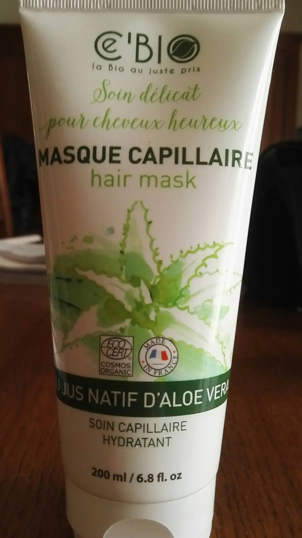 CE'BIO - Masque capillaire aloe vera