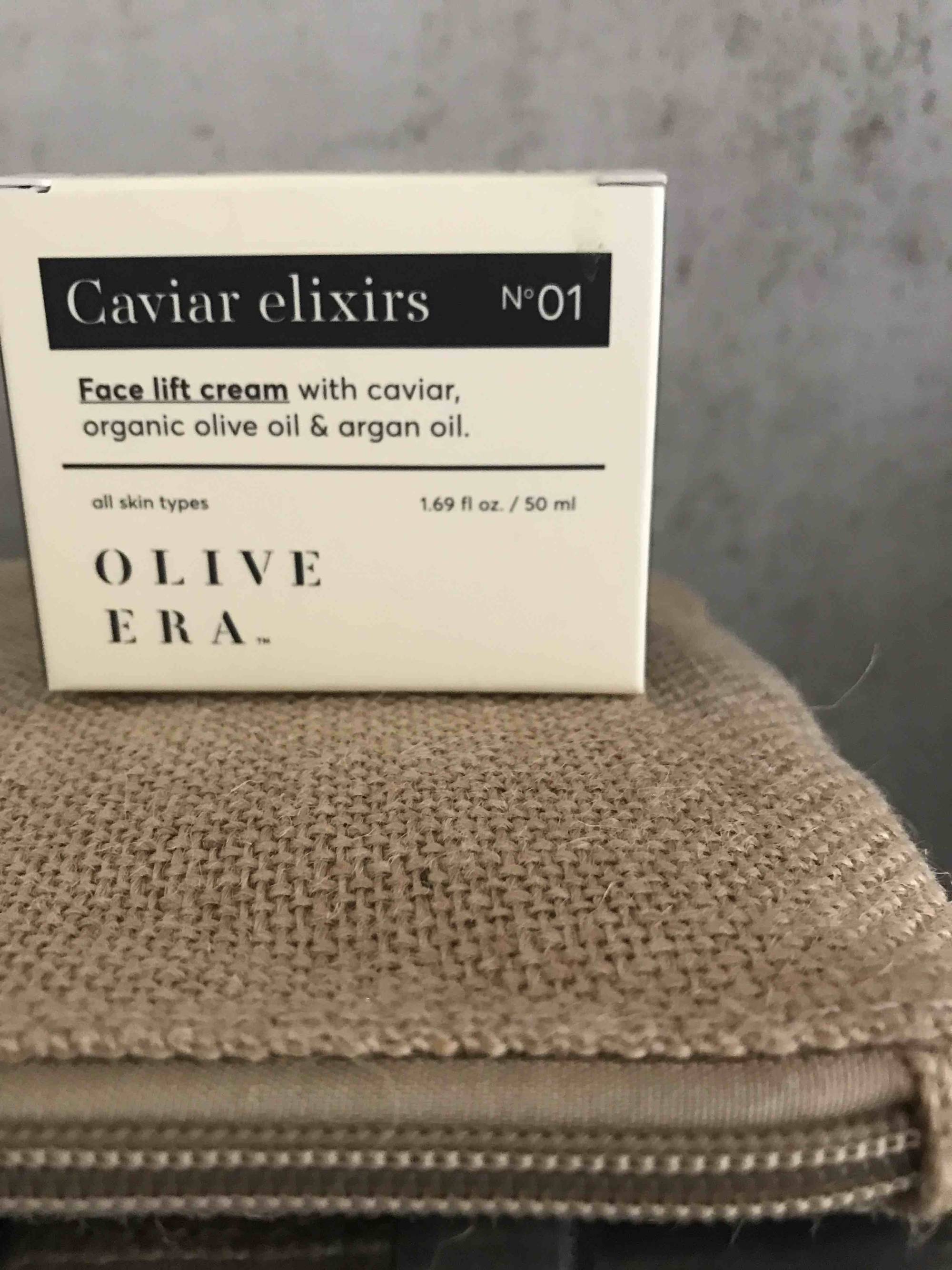 OLIVE ERA - Caviar elixirs n° 01 - Face lift cream