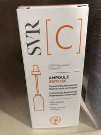 SVR - Ampoule anti-ox