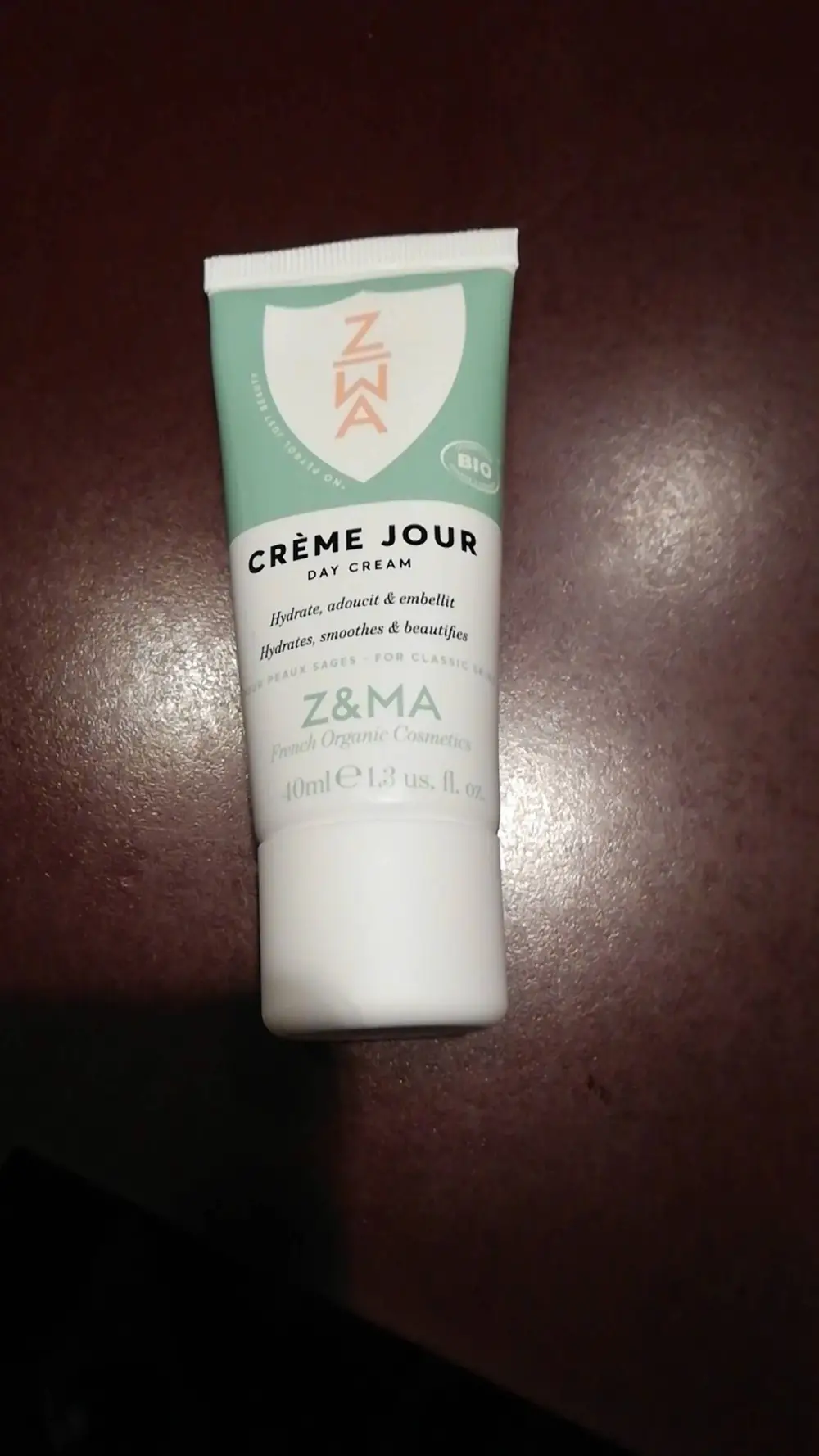 Z&MA - Crème jour bio