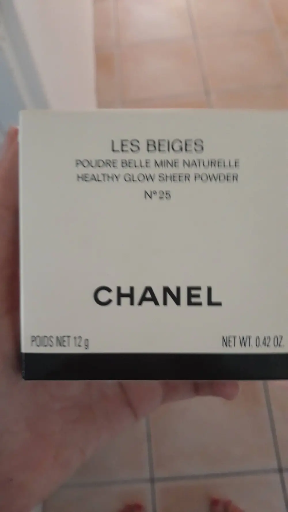 CHANEL - Les beiges - Poudre belle mine naturelle n°25