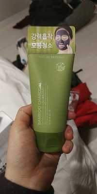 NATURE REPUBLIC - Bamboo charcoal mud pack