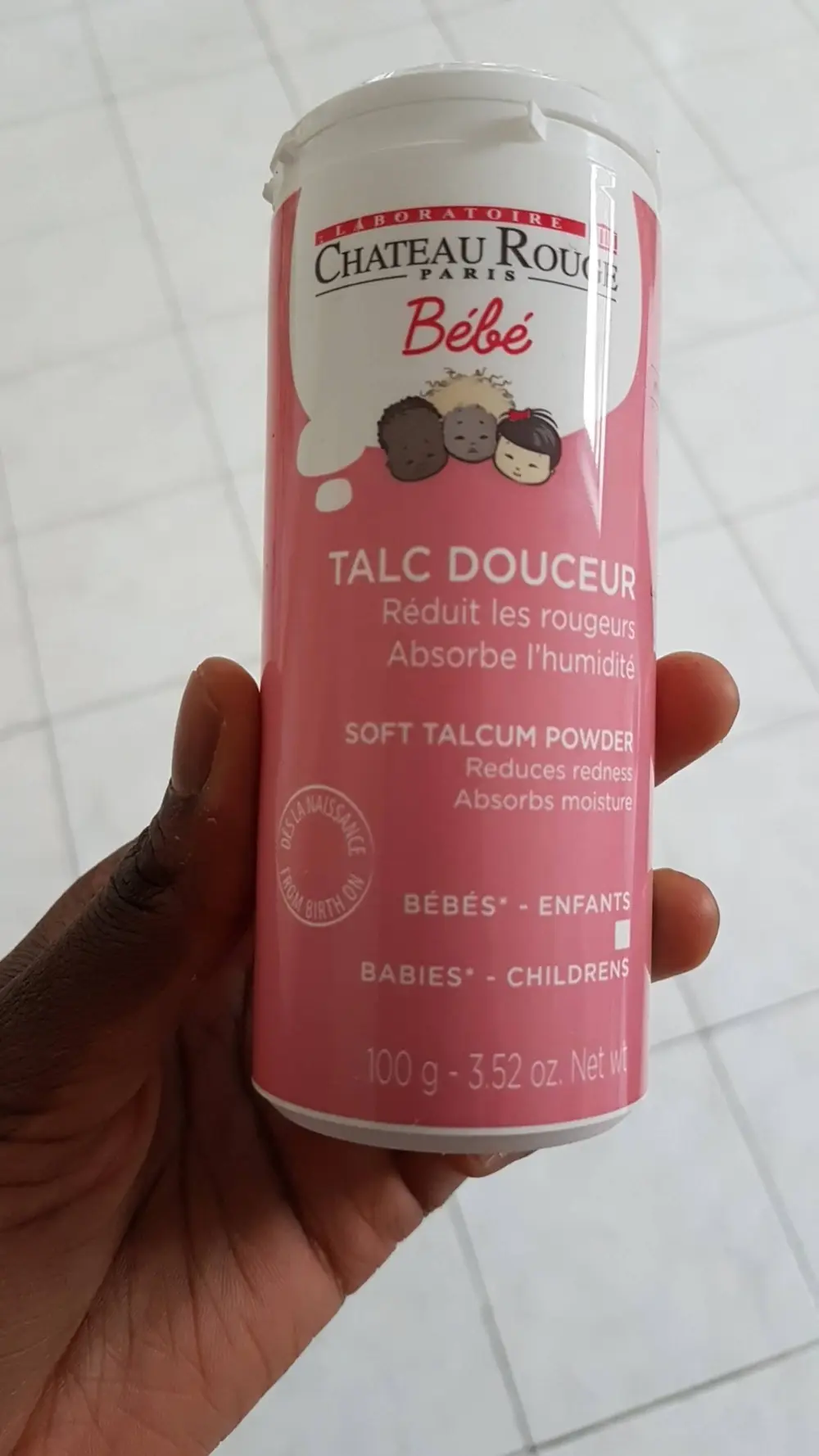 CHÂTEAU ROUGE - Bébé - Talc douceur