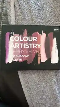 PRIMARK - Colour artistry - Berry velvet, eye shadow palette