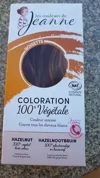 LES COULEURS DE JEANNE - Noisette - Coloration 100% végétale