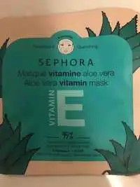 SEPHORA - Masque vitamine aloe vera