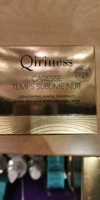 QIRINESS - Caresse temps sublime nuit - Crème suprême jeunesse régénérante