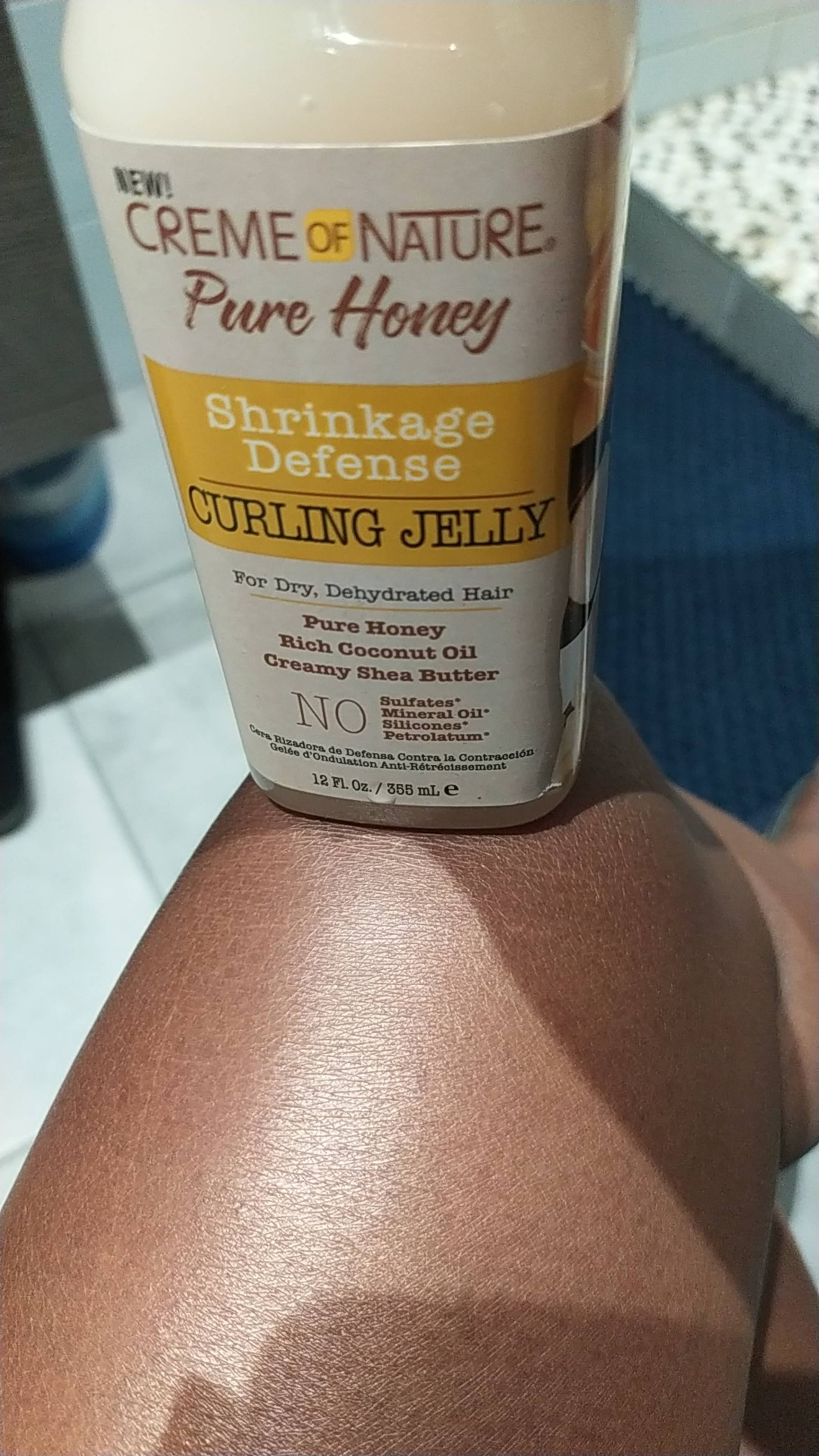 CREME OF NATURE - Pure honey - Shrinkage defense curling jelly