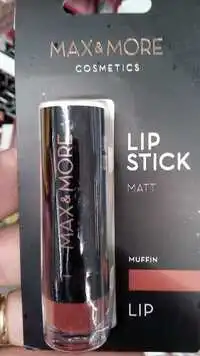 MAX & MORE - Lip stick matt muffin