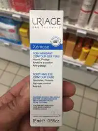 URIAGE - Xémose - Soin apaisant contour des yeux