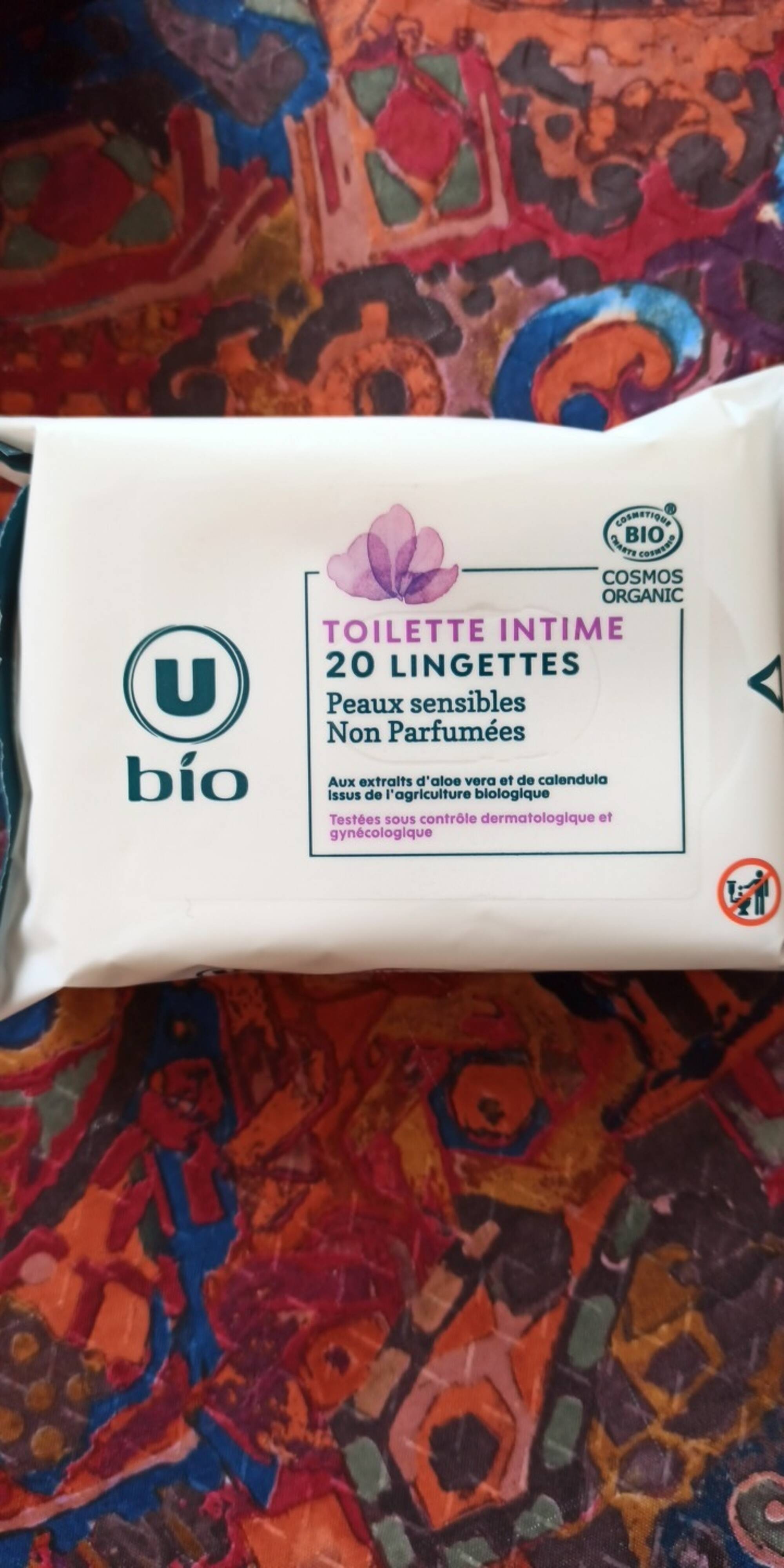 Lingette toilette intime – Musc Intime