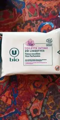 U BIO - Lingettes toilette intime