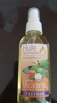 PRÉPHAR - Huile nourrissante corps et cheveux