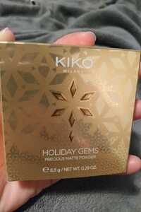 KIKO - Holidays gems - Precious matte powder