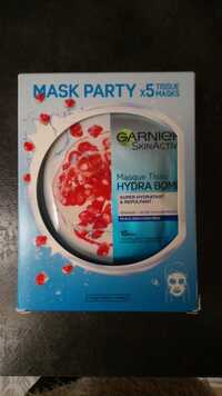 GARNIER - Skin active - Masque tissu hydra bomb