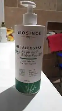 BIO SINCE - Gel aloe vera 98% sans parfum