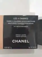 CHANEL - Les 4 ombres - Ombres à paupières effets multiples 747 méditerranéen