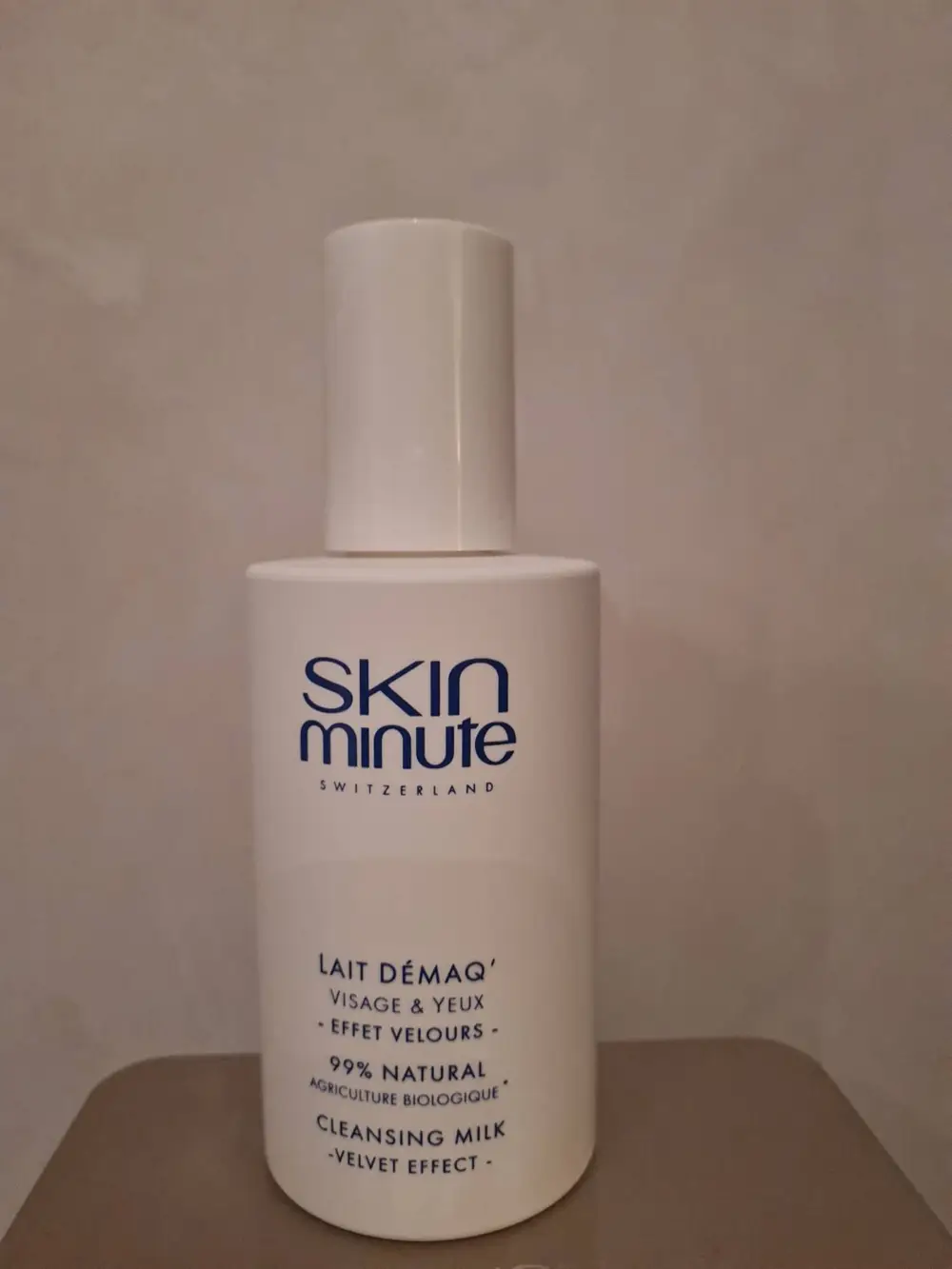 SKIN MINUTE - Lait démaq' visage et yeux effet velours