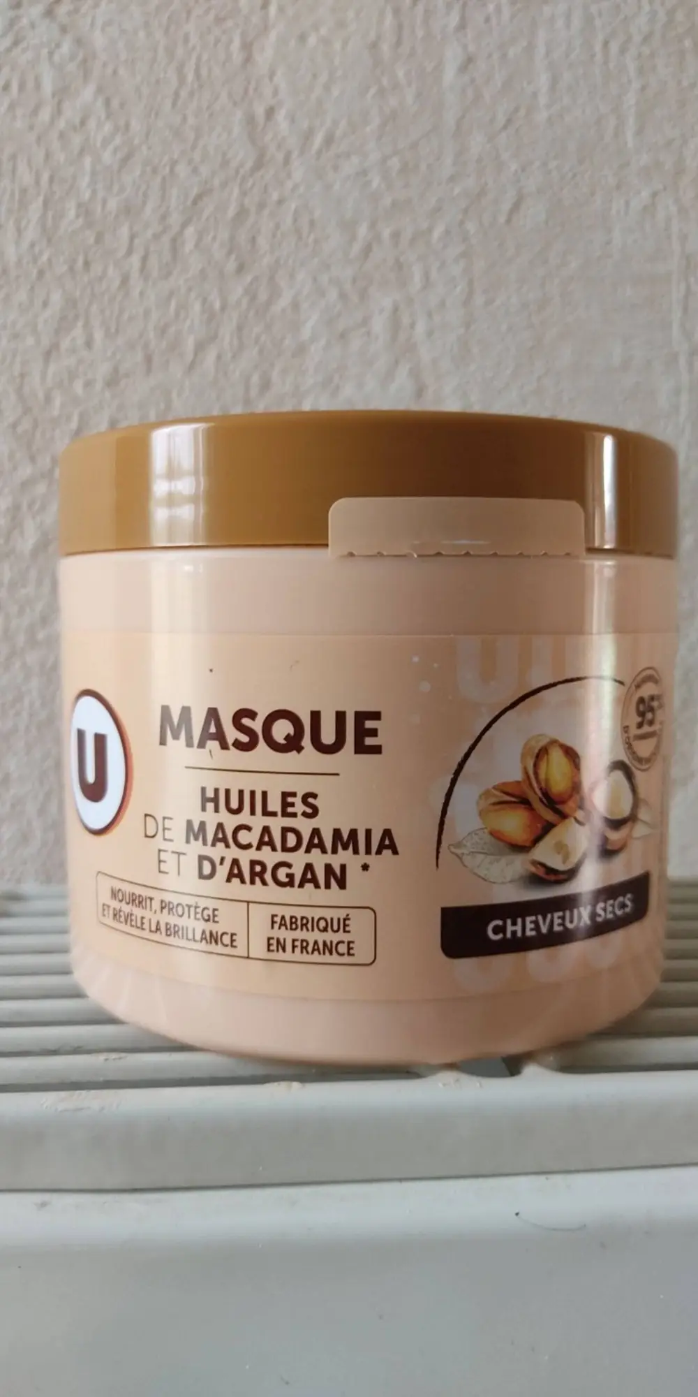 BY U - Masque aux huiles de macadamia et d'argan