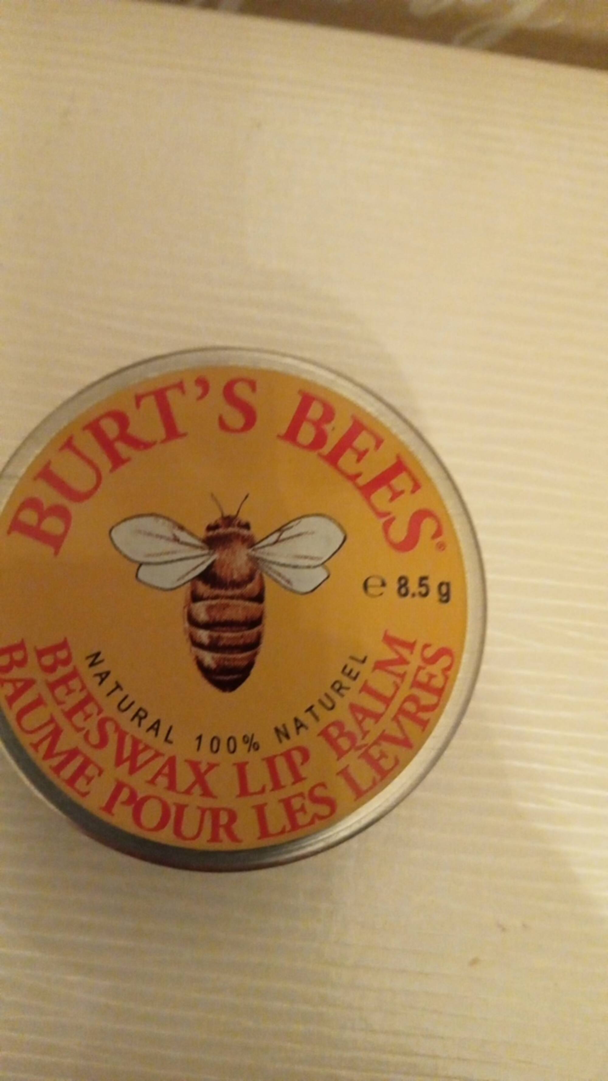 BURT'S BEES - Baume pour les lèvres 