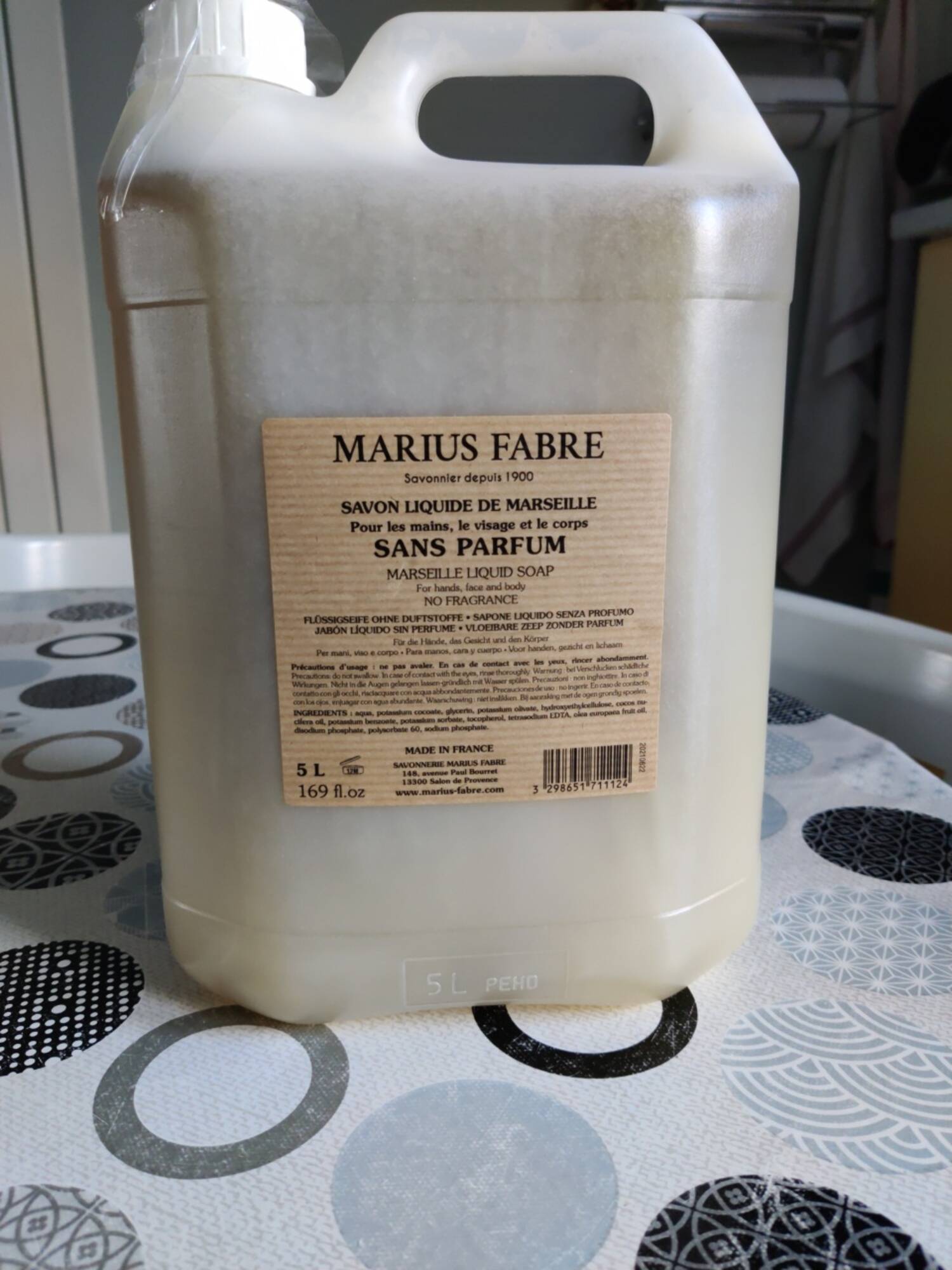 MARIUS FABRE - Savon liquide de Marseille 