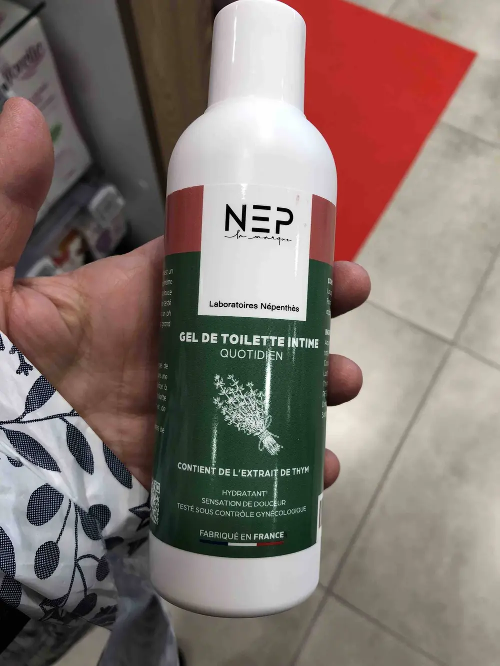 NEP - Gel de toilette intime quotidien