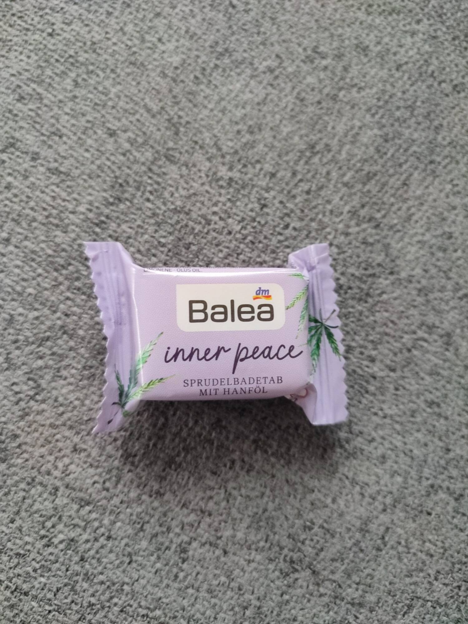 BALEA - Inner peace - Sprudel badetab mit hanföl