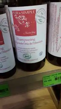 PUR & SIMPLE - Shampooing à la Grande Ortie de l'Himalaya