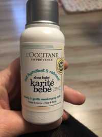 L'OCCITANE - Karité bébé - Lait hydratant & calmant
