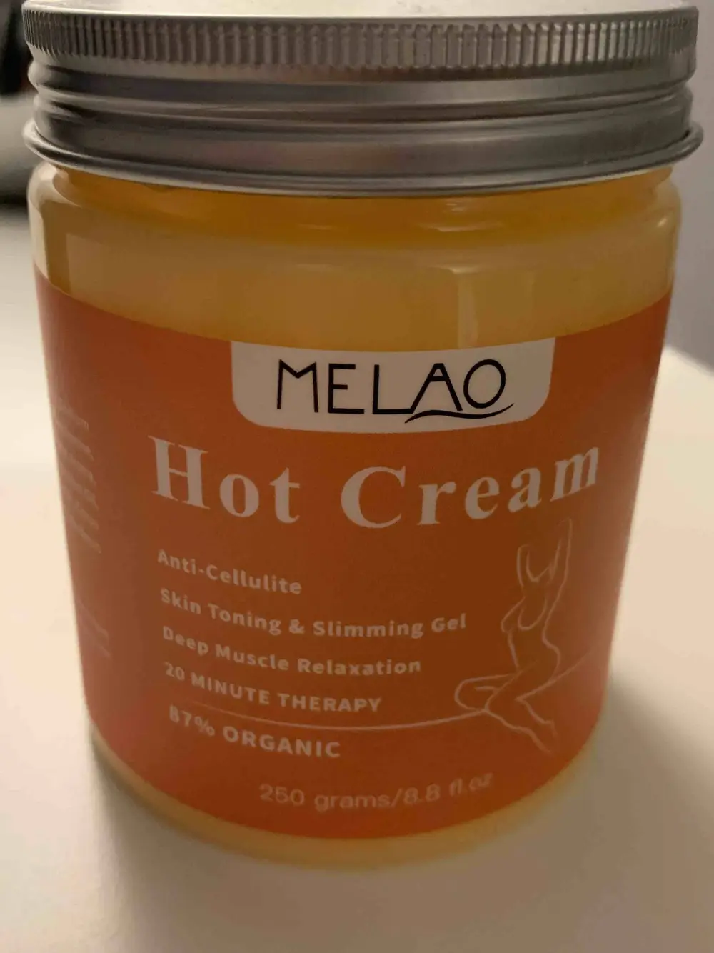 MELAO - Hot cream - Anti-cellulite