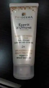 PHYDERMA - Esprit d'Orient - Beauté mains anti-âge