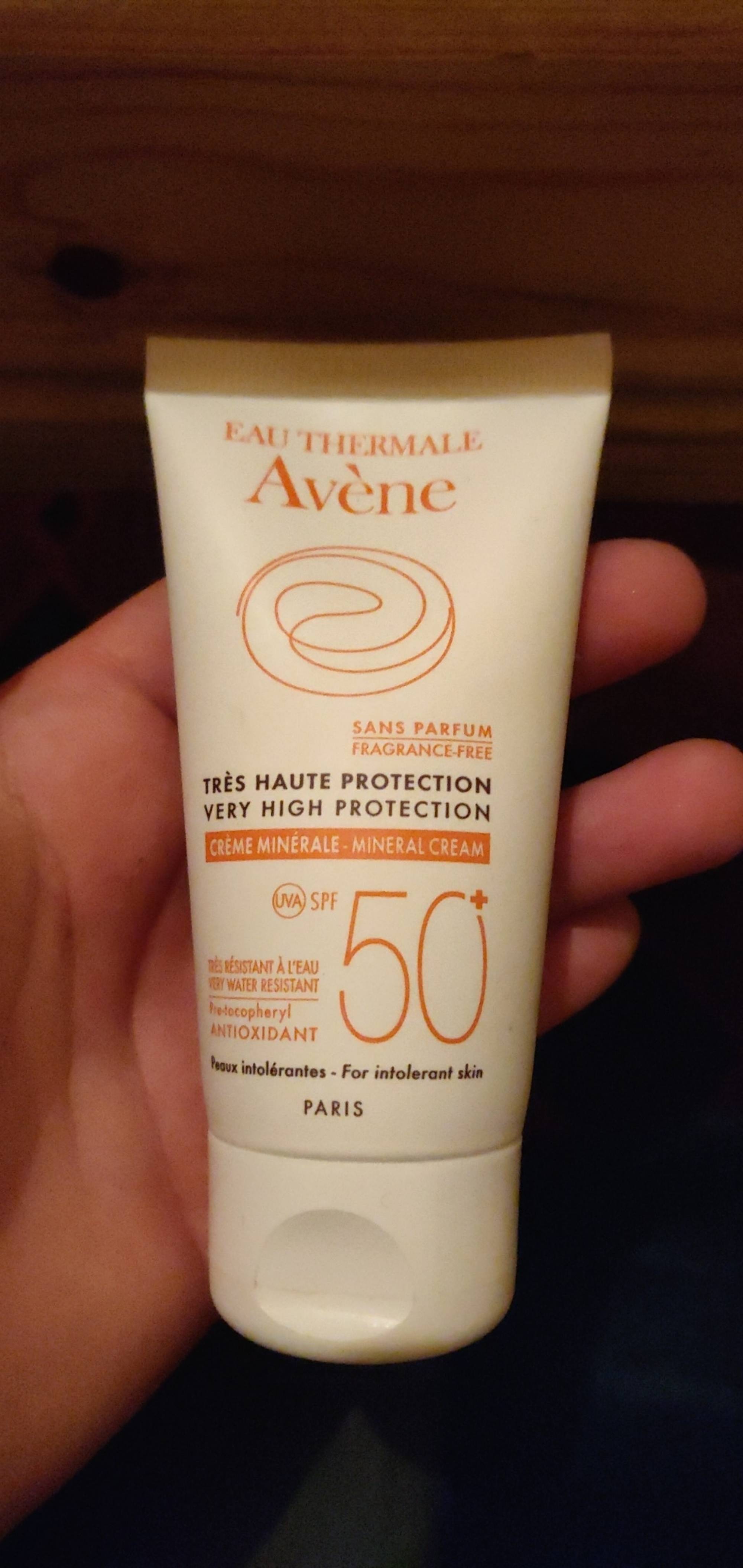 EAU THERMALE AVÈNE - Crème minérale SPF 50+ très haute protection