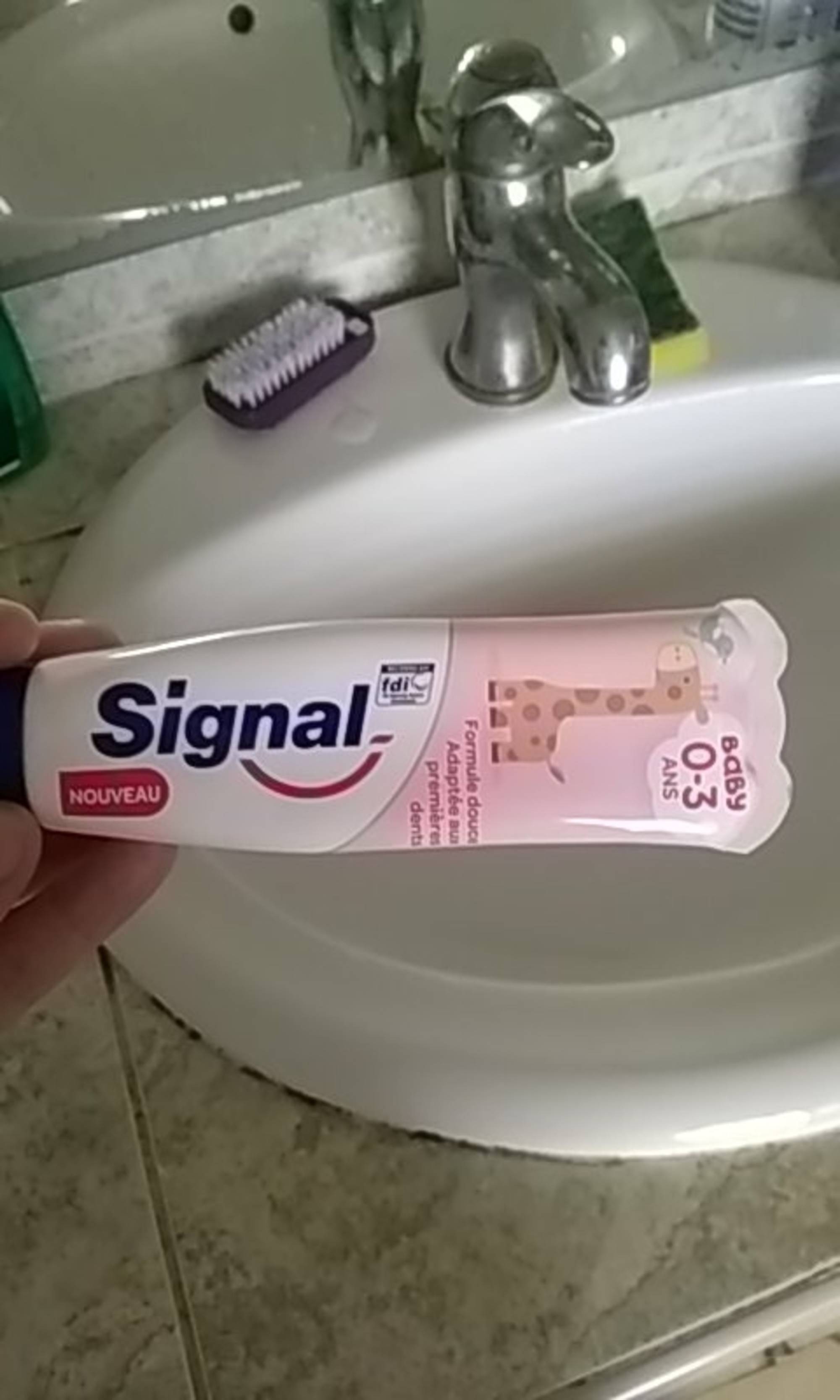 SIGNAL - Dentifrice baby 0-3 ans