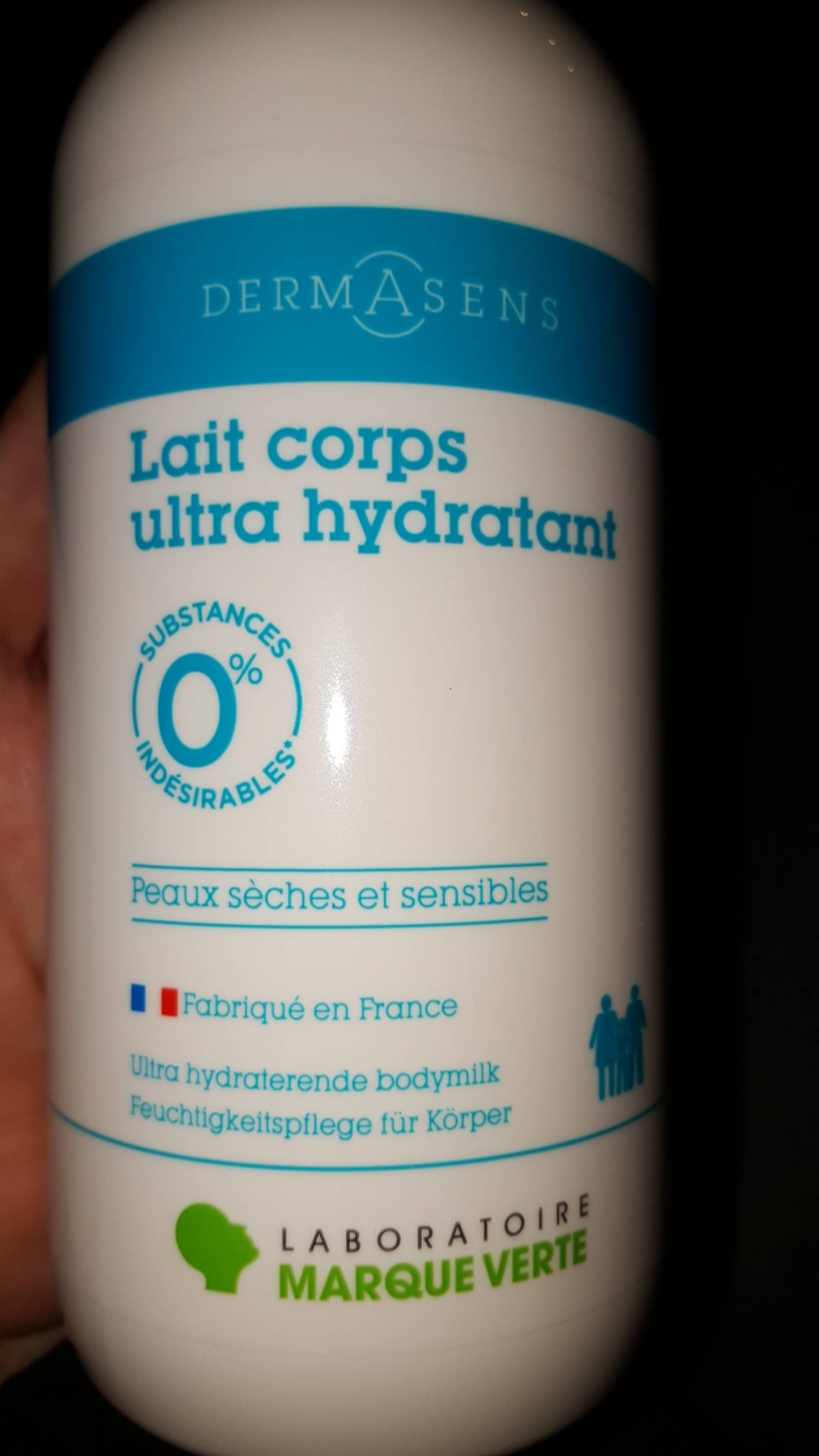 DERMASENS - Lait corps ultra hydratant