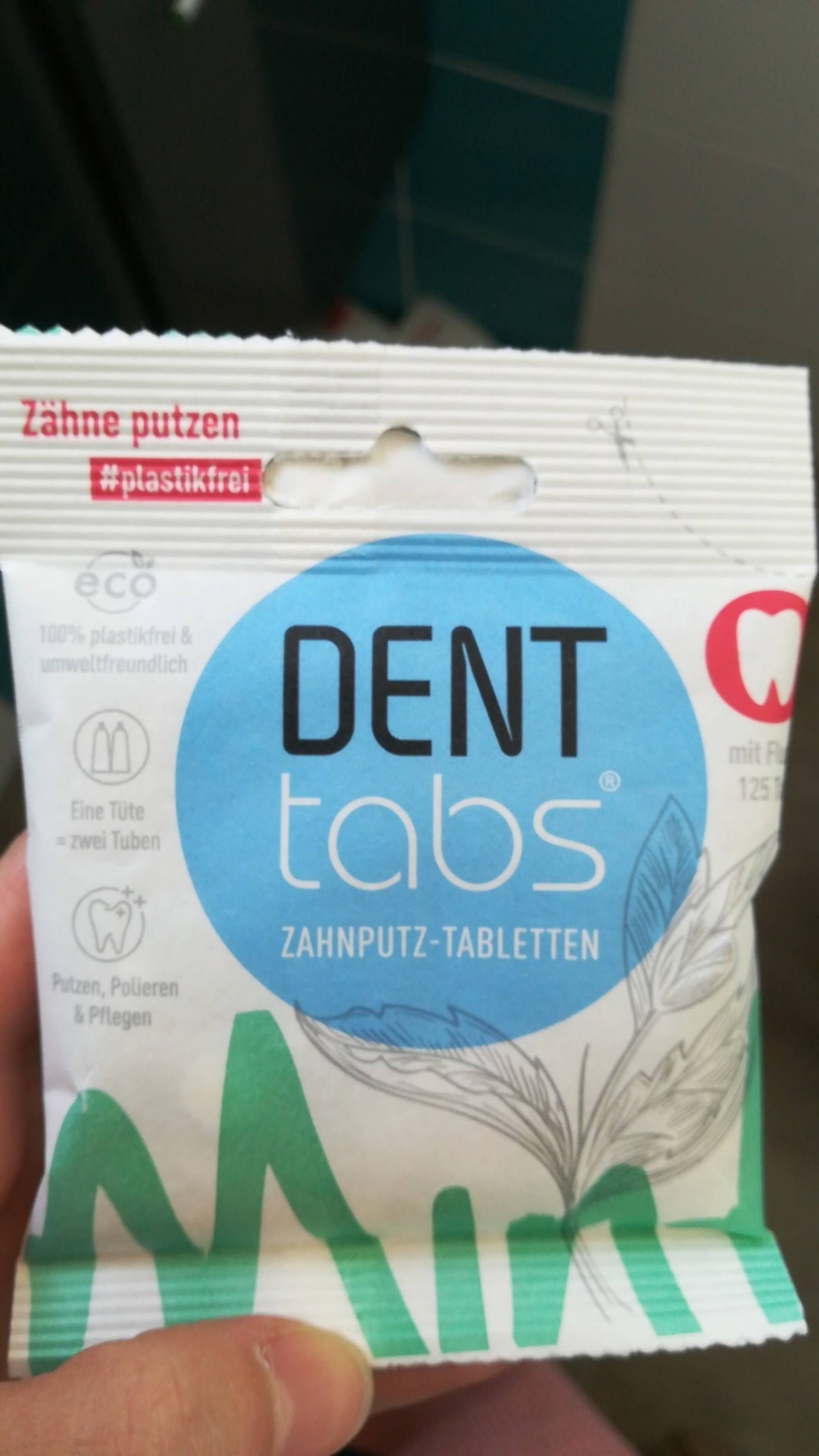 DENT TABS - Zahnputztabletten