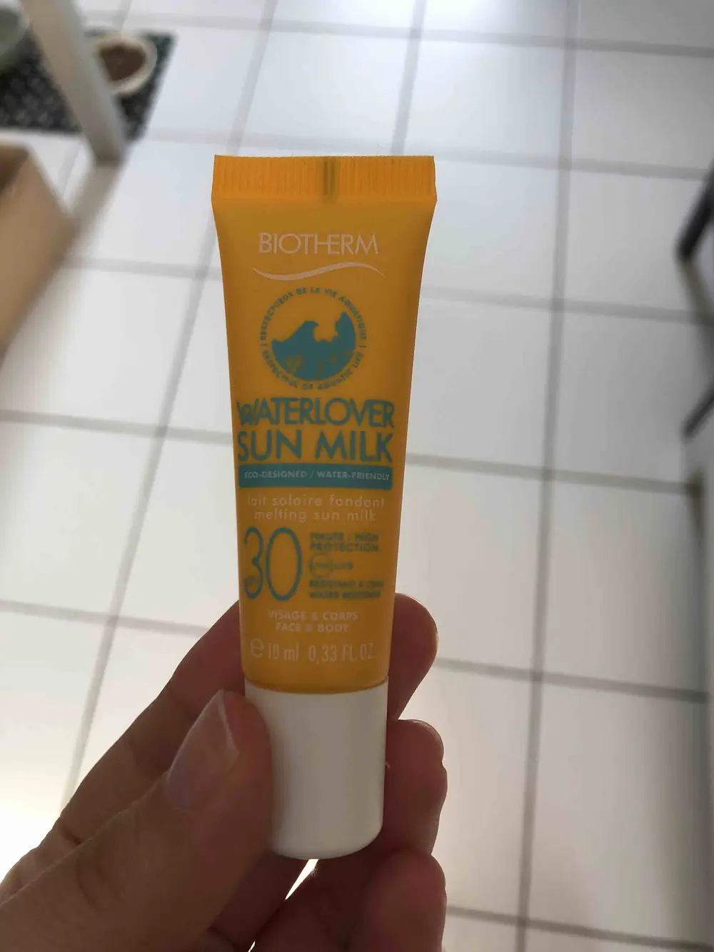 BIOTHERM - Waterlover - Lait solaire fondant SPF 30 haute protection