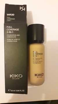 KIKO - Full coverage 2 in 1 - Fond de teint et correcteur
