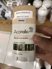 ACORELLE - Déodorant douceur bio 24h