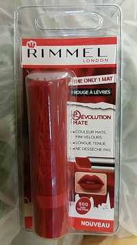 RIMMEL - The only 1 mat - rouge à lèvres 500